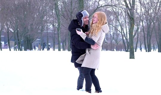 Русские студенты после прогулки обмениваются оральными ласками и трахаются